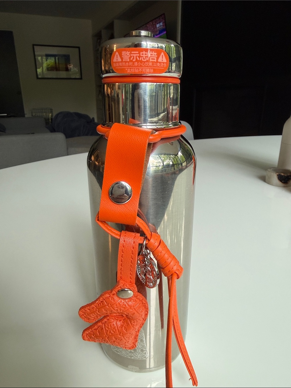 Starbucks China Exclusive Year of the Horse 2026 bottle with removable charm